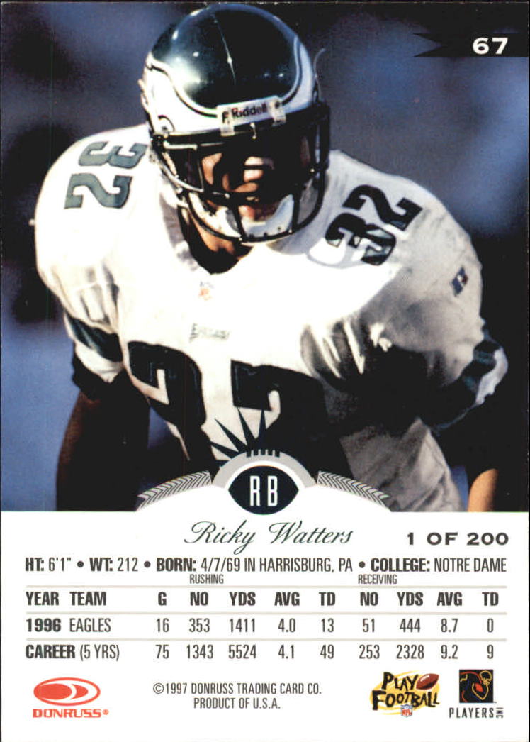 B1336- 1997 Leaf Signature Proofs FB Card #s 1-200 -You Pick- 15+ FREE US SHIP