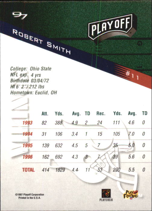 1997 Playoff Zone Football "Main Set" Cards #1 to #150 Rookies and Veterans - Picture 21 of 249