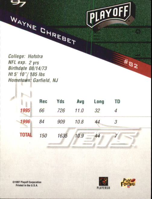 1997 Playoff Zone Football "Main Set" Cards #1 to #150 Rookies and Veterans - Picture 135 of 249