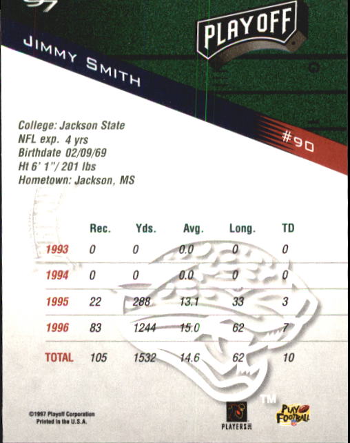 1997 Playoff Zone Football "Main Set" Cards #1 to #150 Rookies and Veterans - Picture 149 of 249