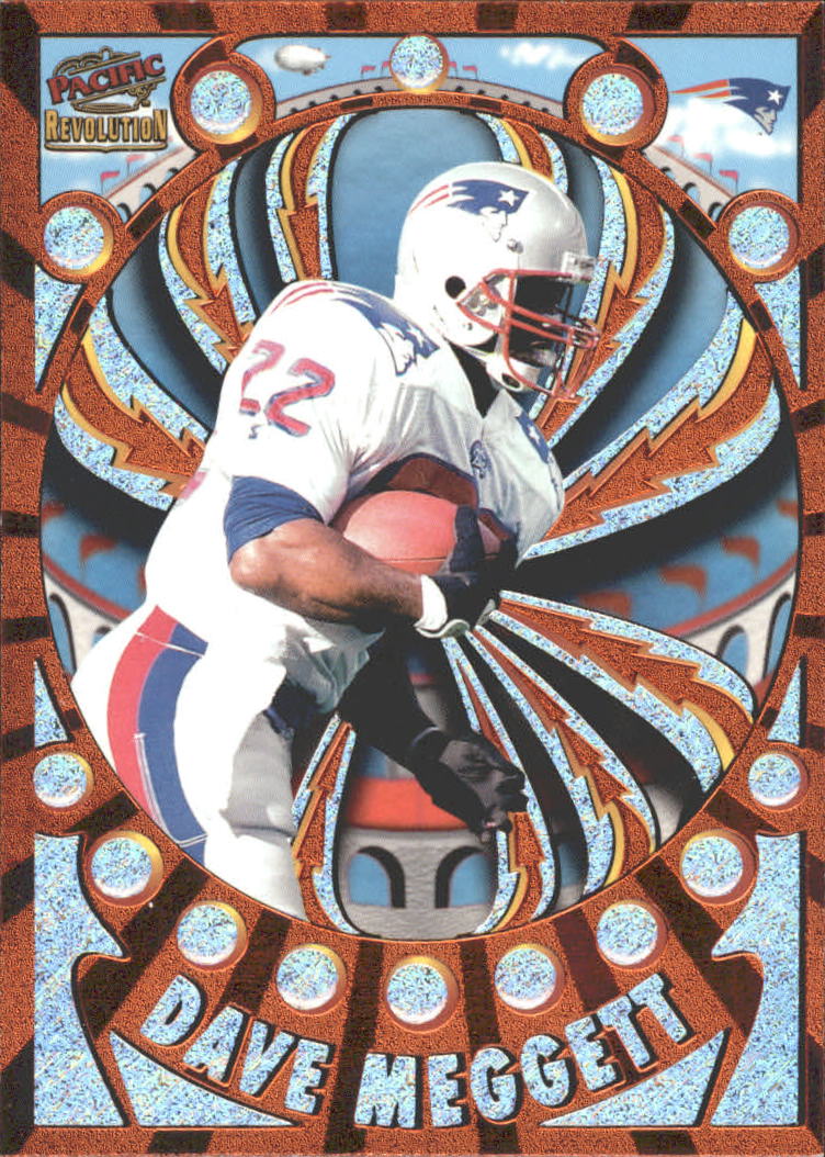 1997 Revolution Copper New England Patriots Football Card 85 Dave