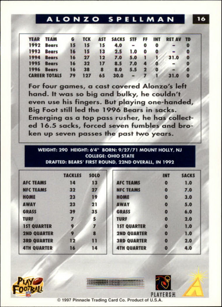 1997 Score Football "Main Set" Cards #1 to #200 Rookies and Veterans - Picture 33 of 311