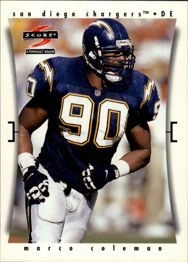 1997 Score Football "Main Set" Cards #1 to #200 Rookies and Veterans - Picture 40 of 311
