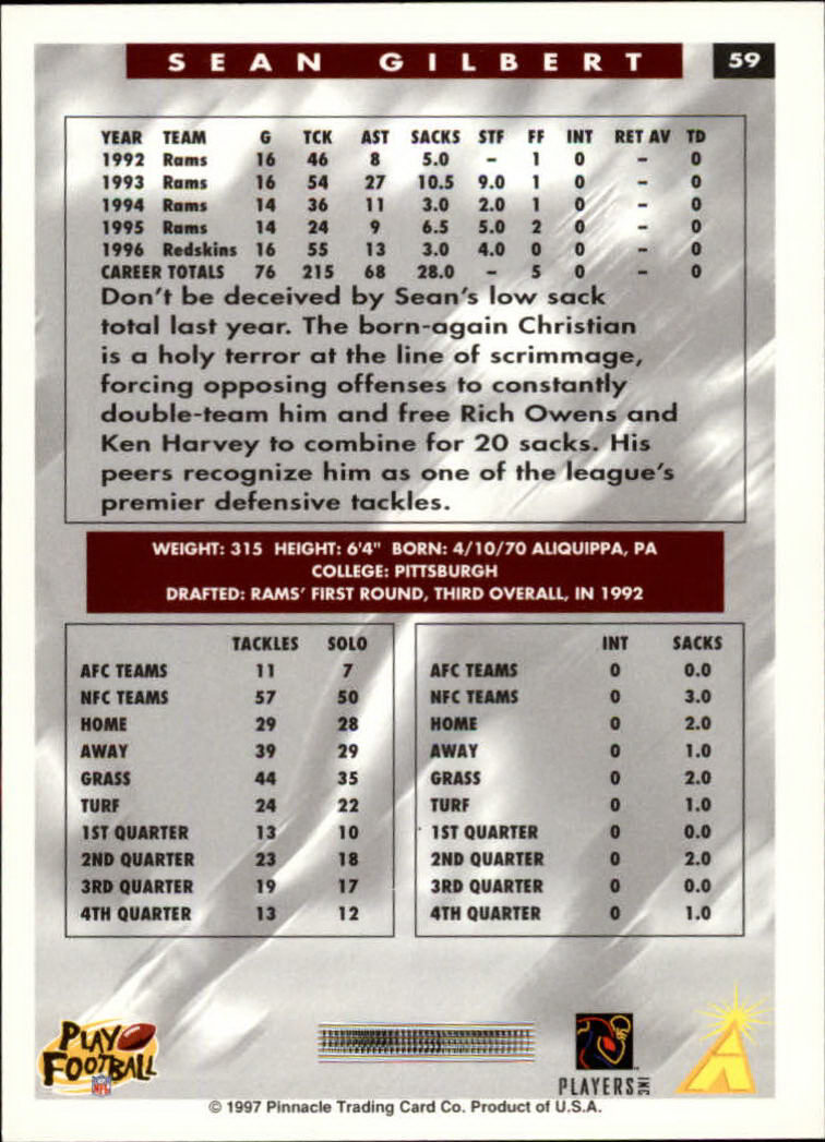 1997 Score Football "Main Set" Cards #1 to #200 Rookies and Veterans - Picture 111 of 311