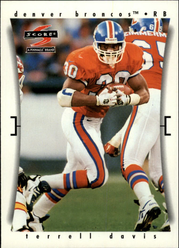 1997 Score Football "Main Set" Cards #1 to #200 Rookies and Veterans - Picture 190 of 311