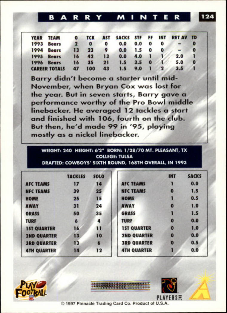 1997 Score Football "Main Set" Cards #1 to #200 Rookies and Veterans - Picture 213 of 311