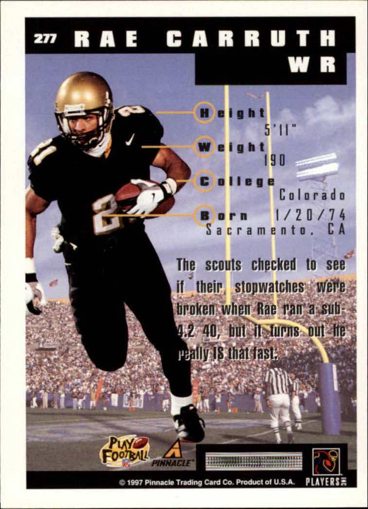 1997 Score Football "Main Set" Cards #201 to #330 Rookies and Veterans - Picture 147 of 249