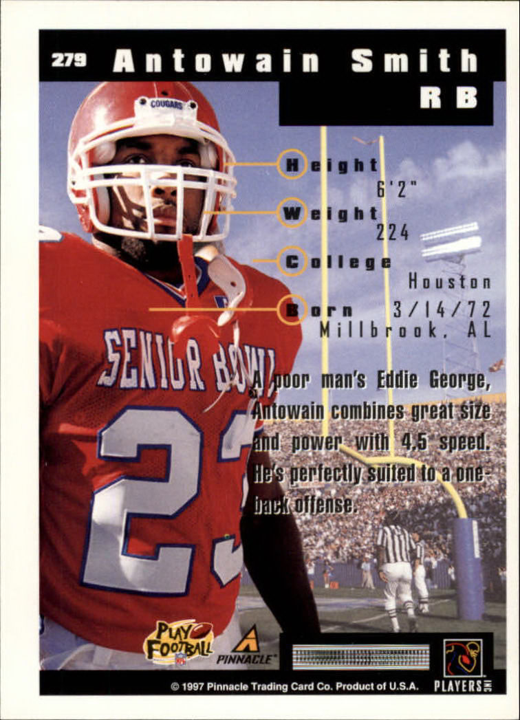 1997 Score Football "Main Set" Cards #201 to #330 Rookies and Veterans - Picture 151 of 249
