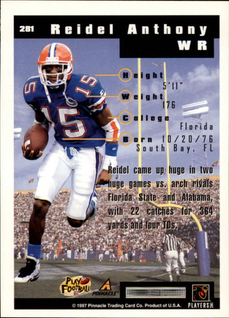 1997 Score Football "Main Set" Cards #201 to #330 Rookies and Veterans - Picture 155 of 249