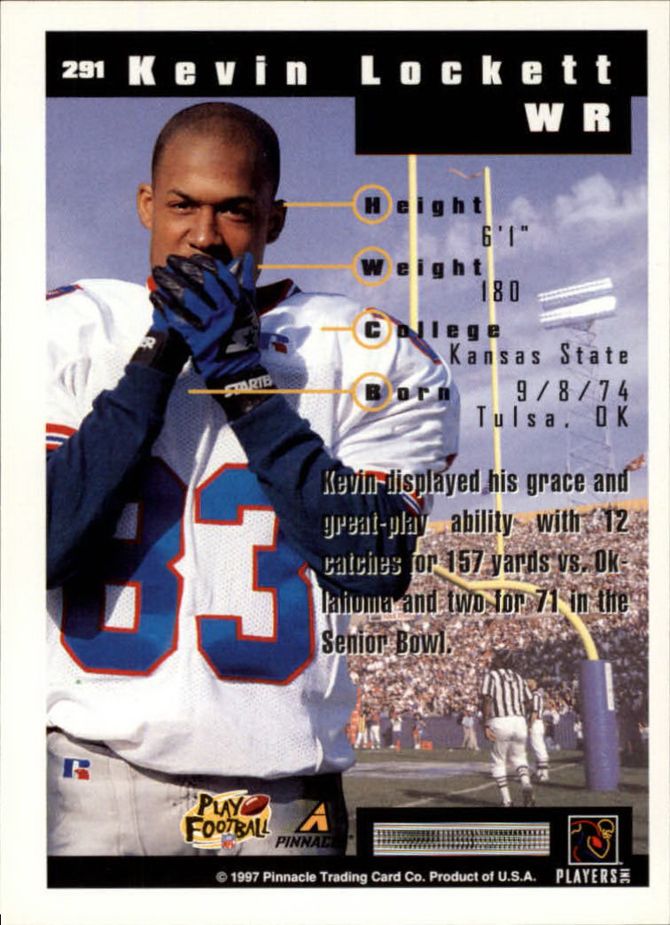 1997 Score Football "Main Set" Cards #201 to #330 Rookies and Veterans - Picture 175 of 249