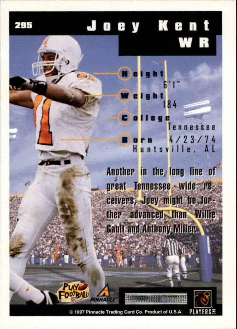 1997 Score Football "Main Set" Cards #201 to #330 Rookies and Veterans - Picture 183 of 249