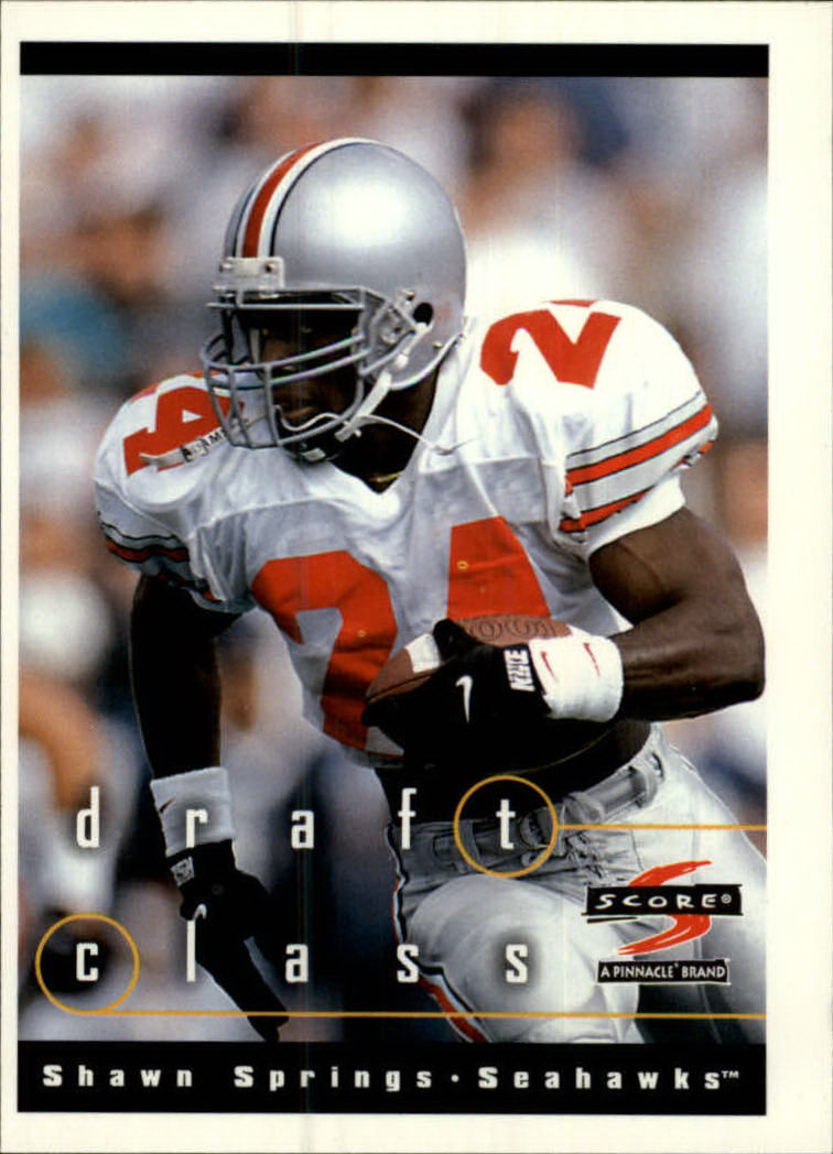 1997 Score Football "Main Set" Cards #201 to #330 Rookies and Veterans - Picture 184 of 249