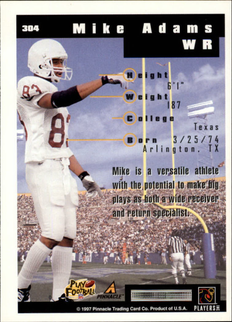 1997 Score Football "Main Set" Cards #201 to #330 Rookies and Veterans - Picture 201 of 249