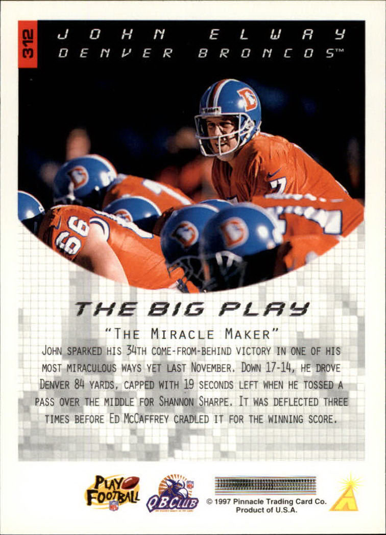 1997 Score Football "Main Set" Cards #201 to #330 Rookies and Veterans - Picture 217 of 249