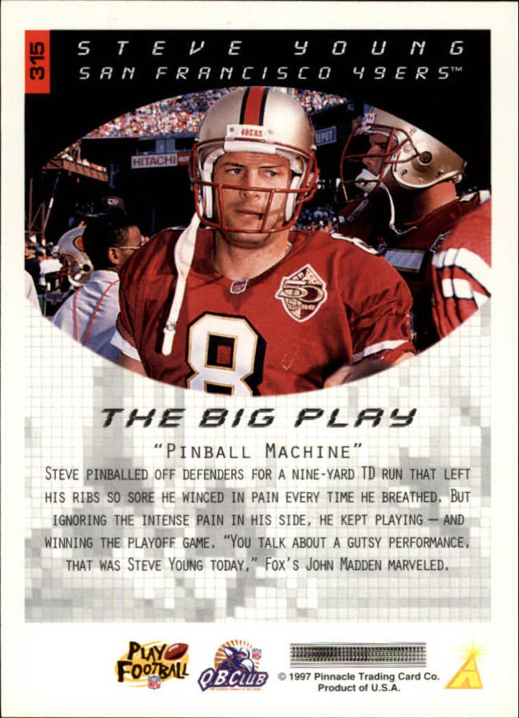 1997 Score Football "Main Set" Cards #201 to #330 Rookies and Veterans - Picture 223 of 249
