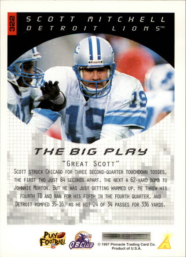 1997 Score Football "Main Set" Cards #201 to #330 Rookies and Veterans - Picture 235 of 249