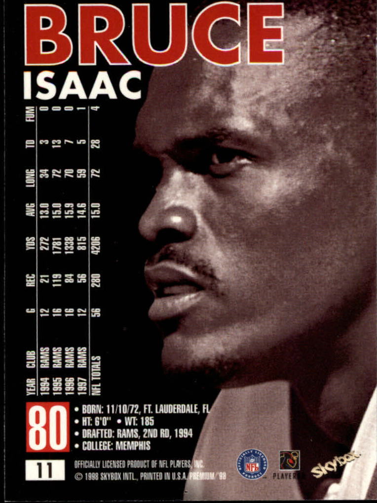 1998 SkyBox Premium Football Card Pick - Picture 23 of 426