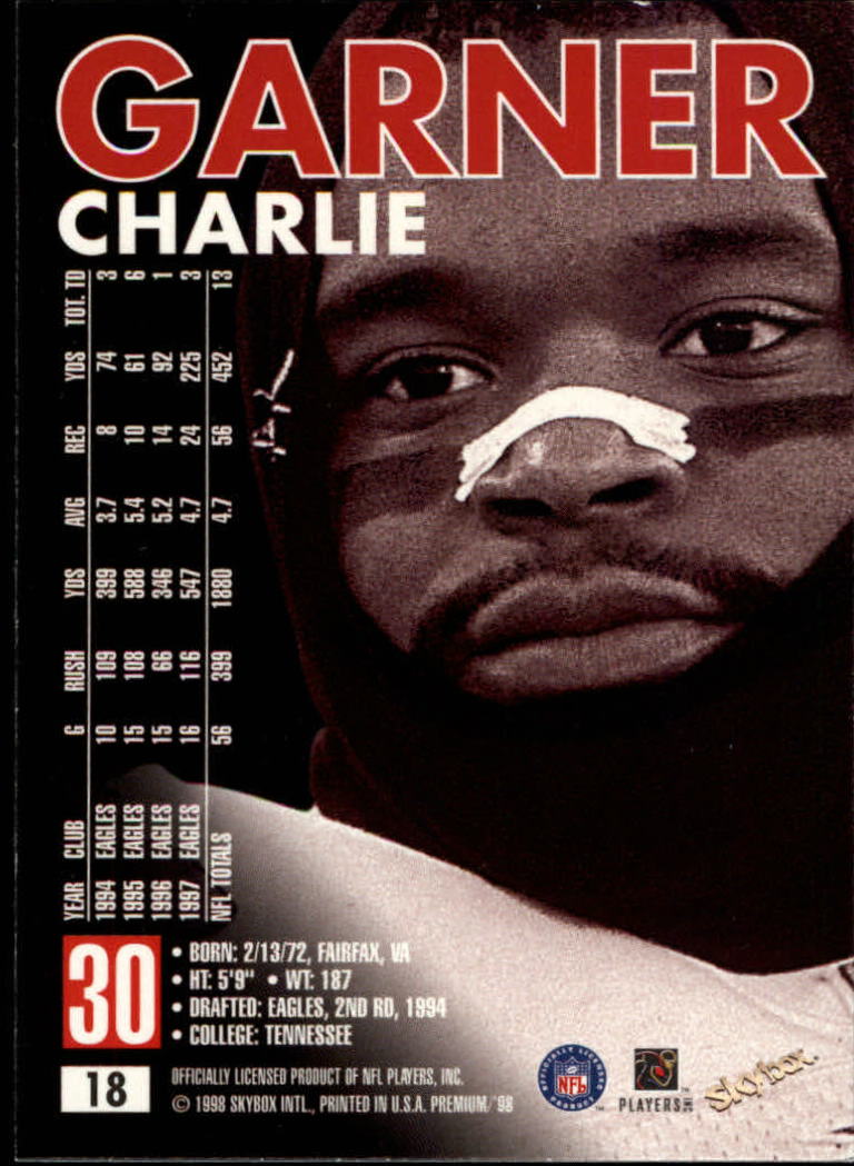 1998 SkyBox Premium Football Card Pick - Picture 37 of 426