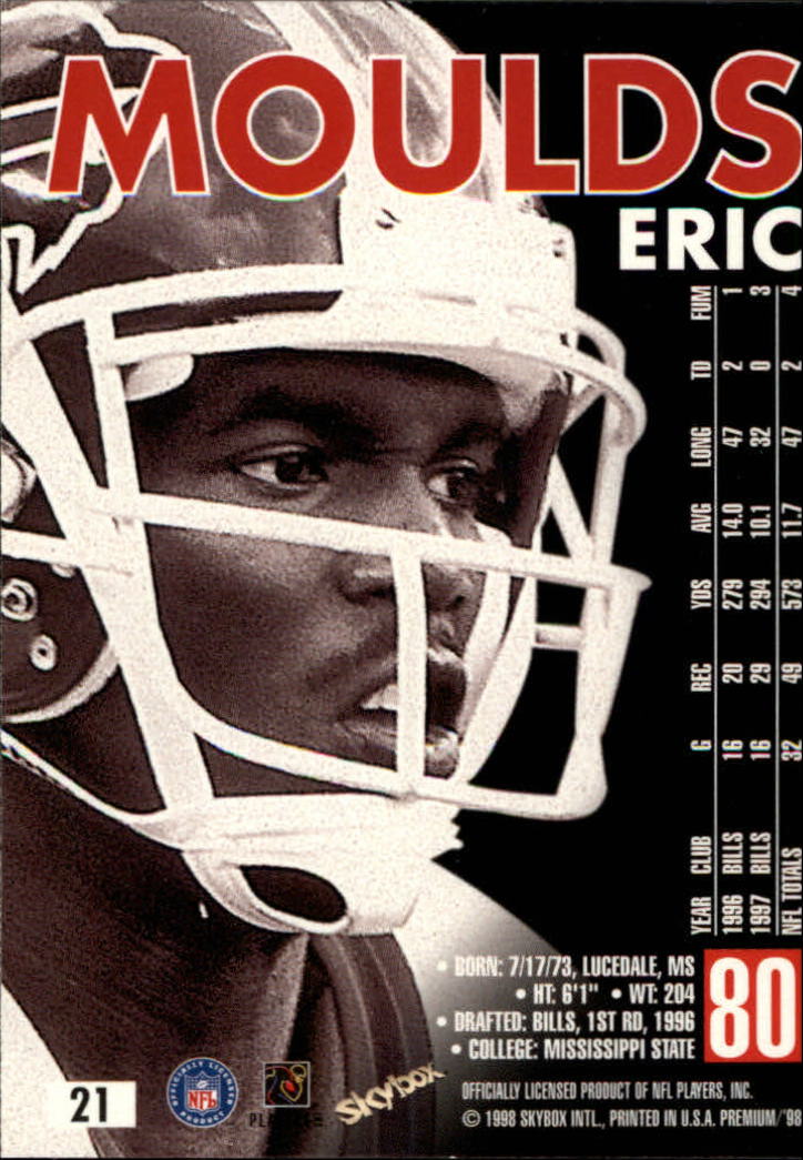 1998 SkyBox Premium Football Card Pick - Picture 43 of 426