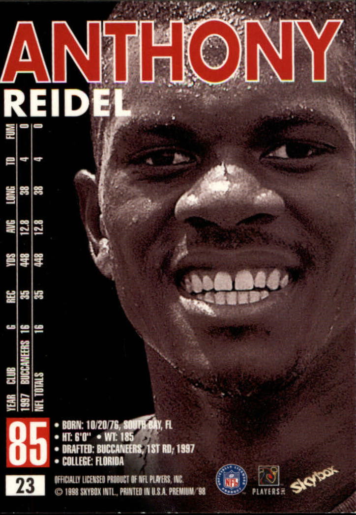 1998 SkyBox Premium Football Card Pick - Picture 47 of 426