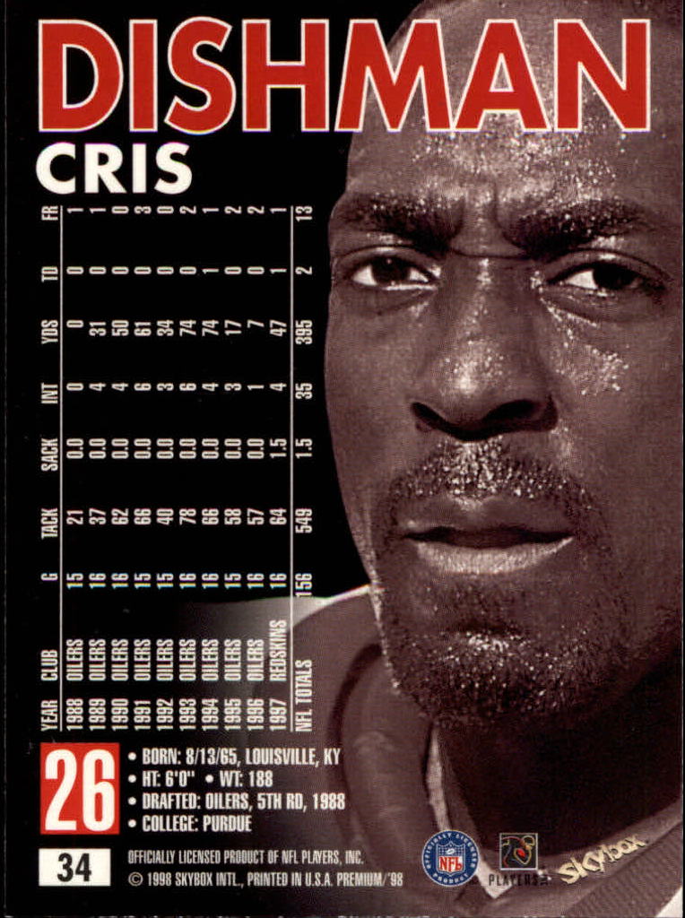 1998 SkyBox Premium Football Card Pick - Picture 69 of 426