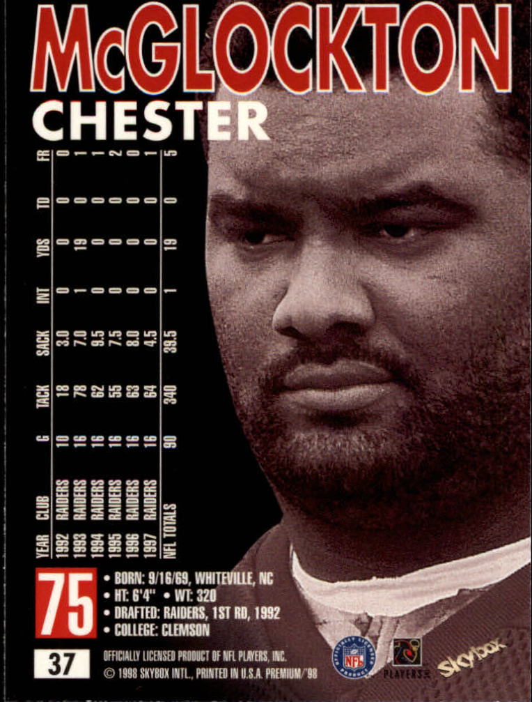 1998 SkyBox Premium Football Card Pick - Picture 75 of 426