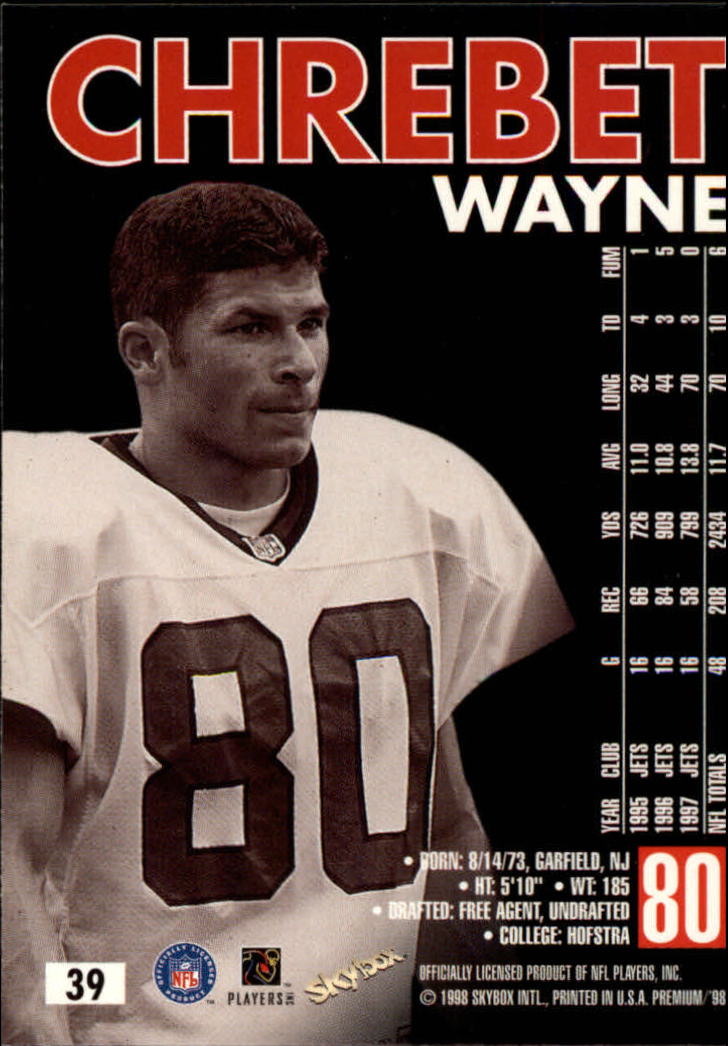 1998 SkyBox Premium Football Card Pick - Picture 79 of 426