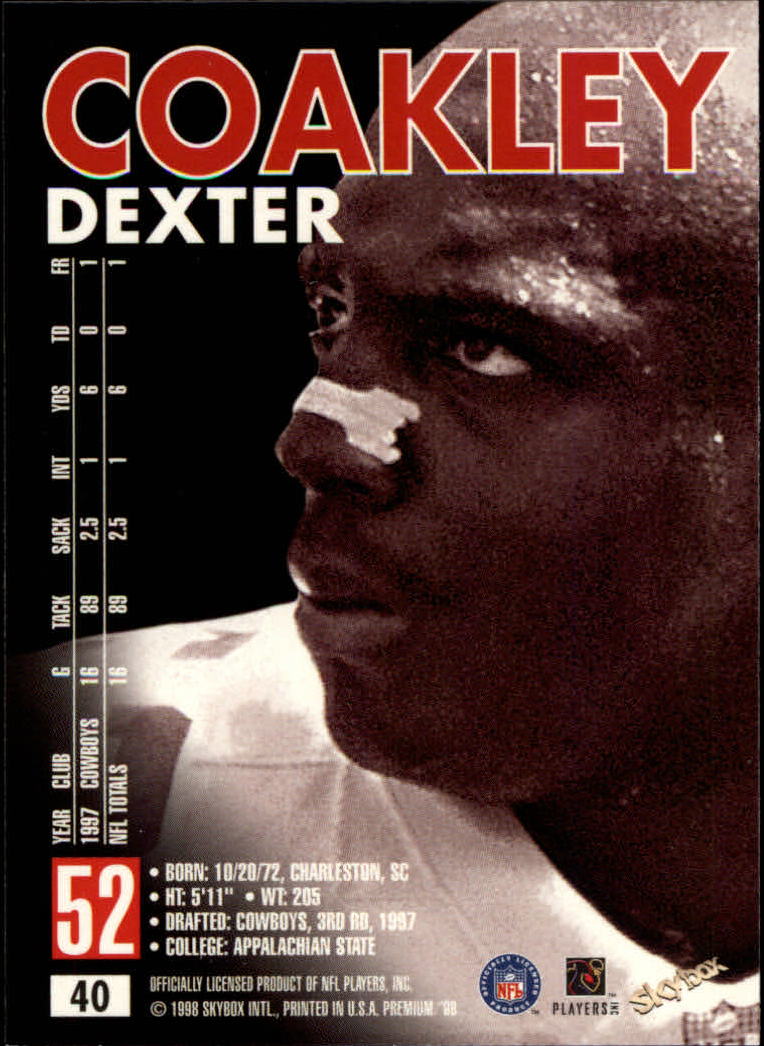 1998 SkyBox Premium Football Card Pick - Picture 81 of 426