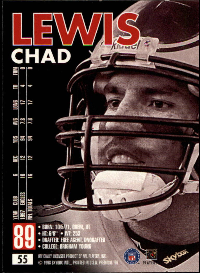 1998 SkyBox Premium Football Card Pick - Picture 111 of 426