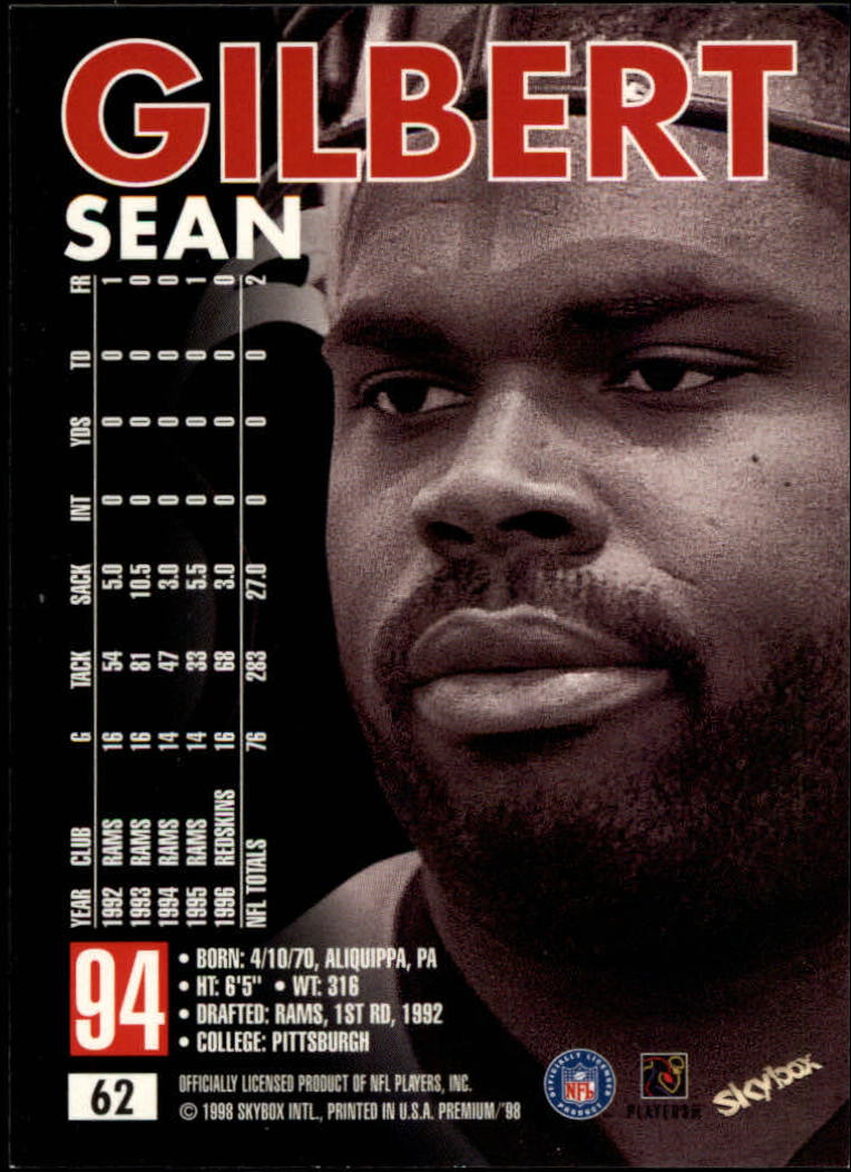 1998 SkyBox Premium Football Card Pick - Picture 123 of 426