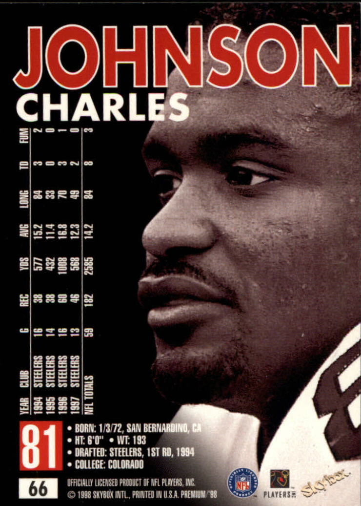 1998 SkyBox Premium Football Card Pick - Picture 131 of 426