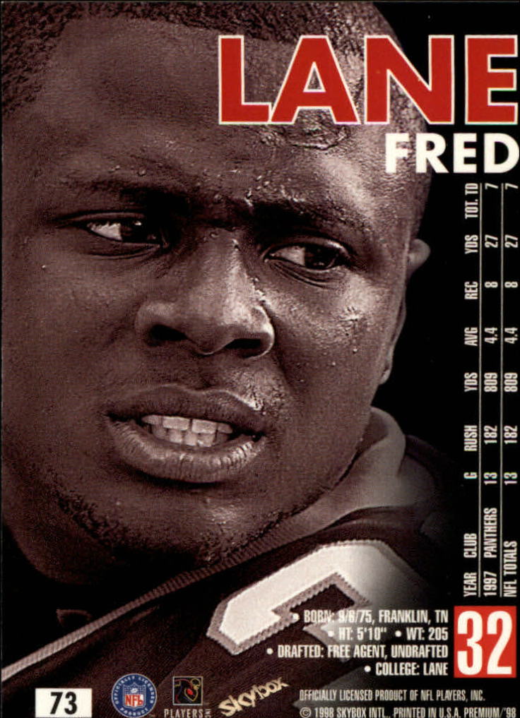 1998 SkyBox Premium Football Card Pick - Picture 145 of 426