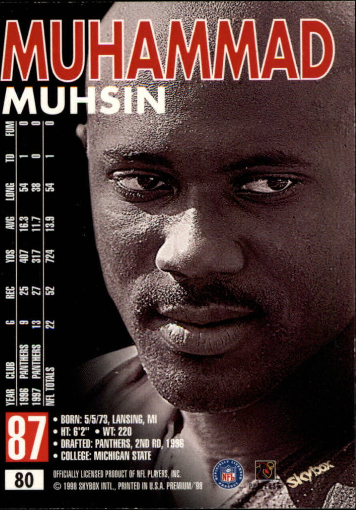 1998 SkyBox Premium Football Card Pick - Picture 159 of 426