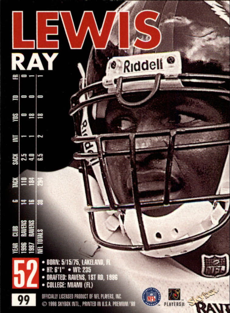 1998 SkyBox Premium Football Card Pick - Picture 197 of 426
