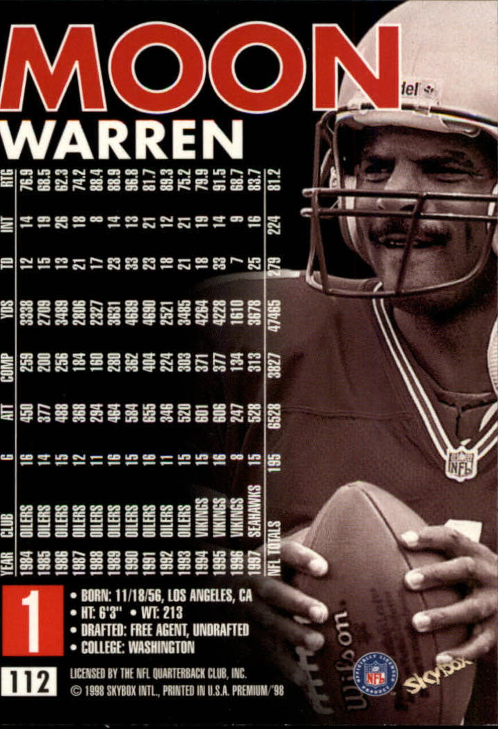 1998 SkyBox Premium Football Card Pick - Picture 223 of 426