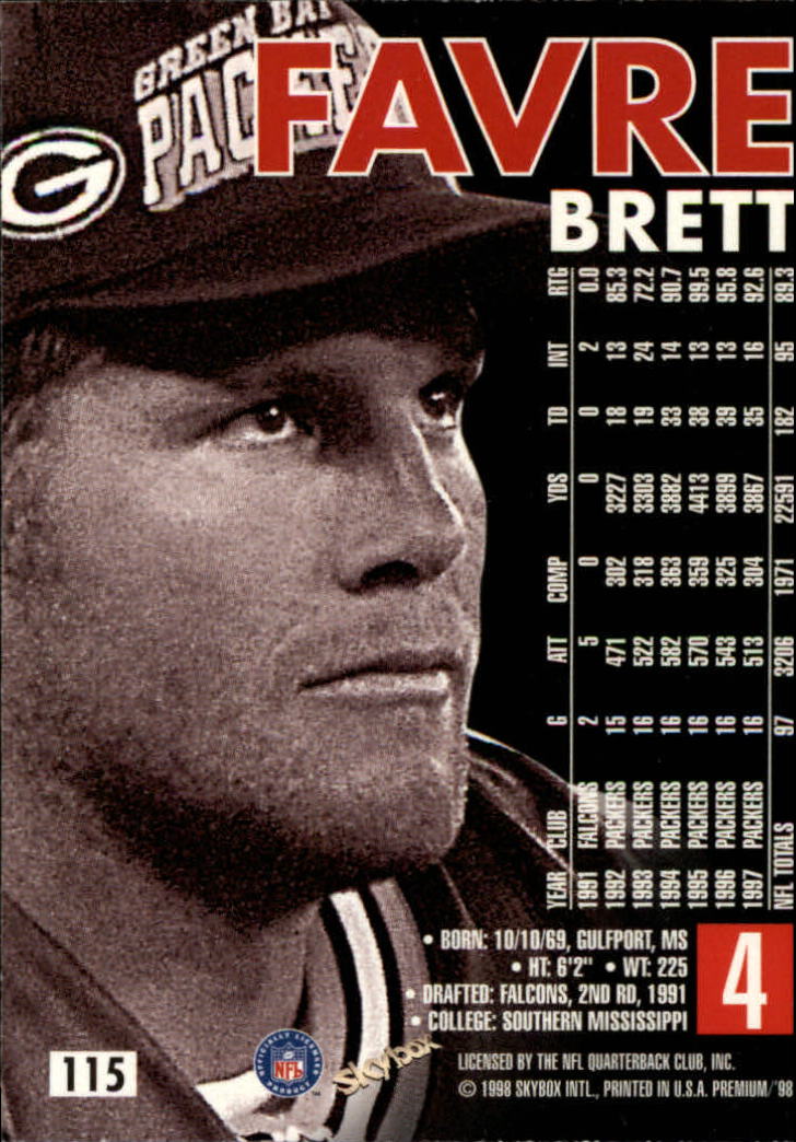 1998 SkyBox Premium Football Card Pick - Picture 229 of 426