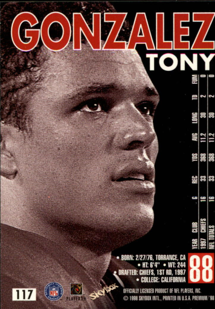 1998 SkyBox Premium Football Card Pick - Picture 233 of 426