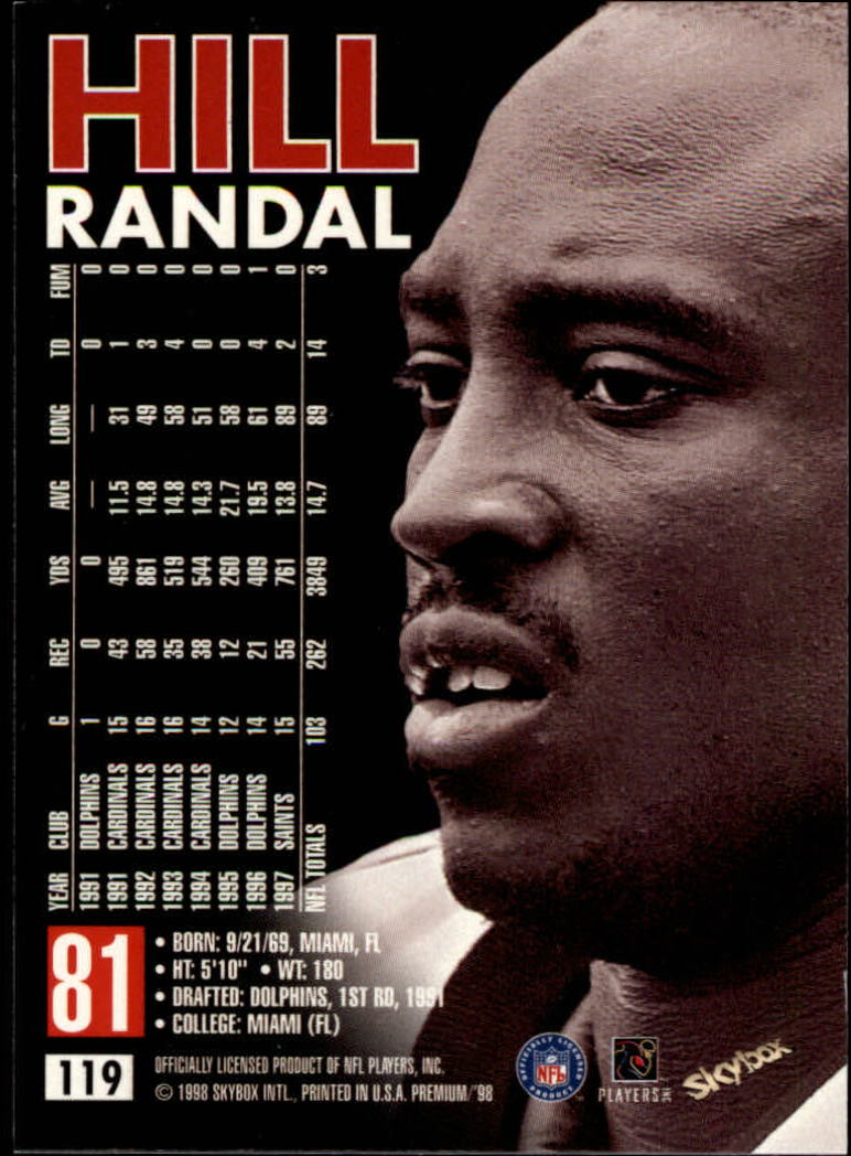 1998 SkyBox Premium Football Card Pick - Picture 237 of 426