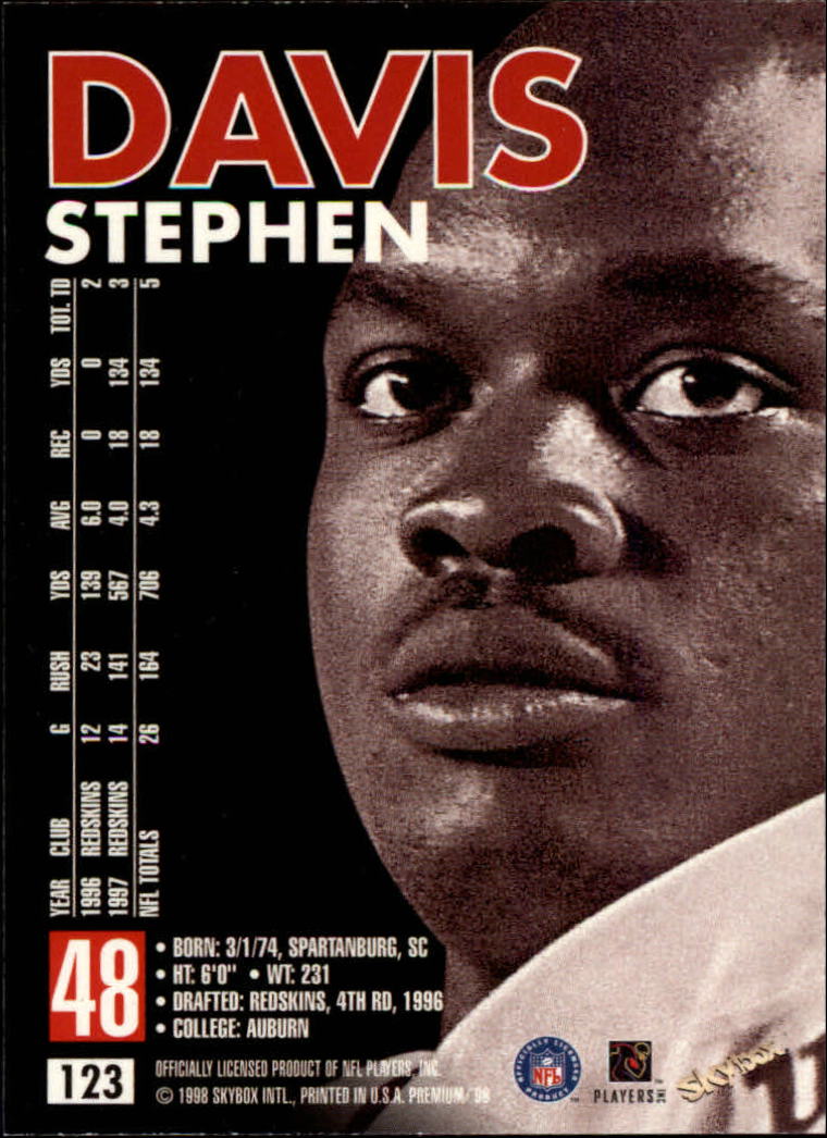 1998 SkyBox Premium Football Card Pick - Picture 245 of 426