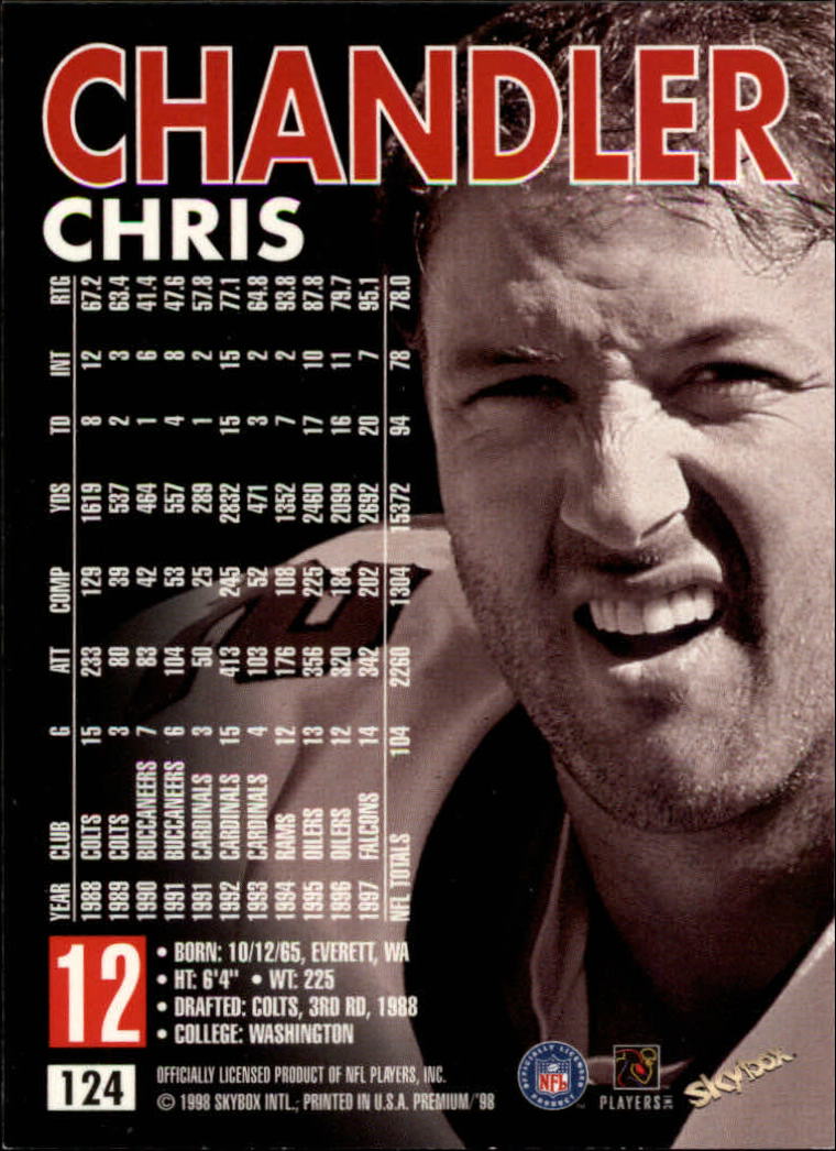 1998 SkyBox Premium Football Card Pick - Picture 247 of 426