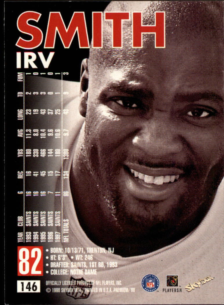 1998 SkyBox Premium Football Card Pick - Picture 291 of 426