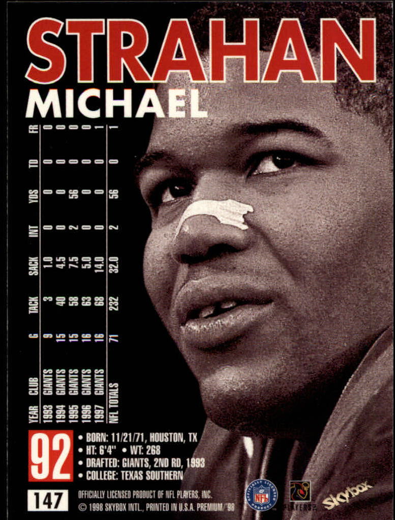 1998 SkyBox Premium Football Card Pick - Picture 293 of 426