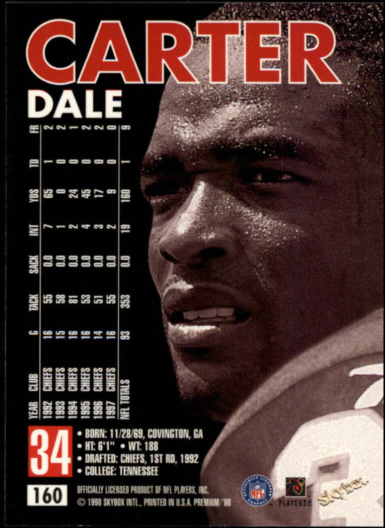 1998 SkyBox Premium Football Card Pick - Picture 319 of 426