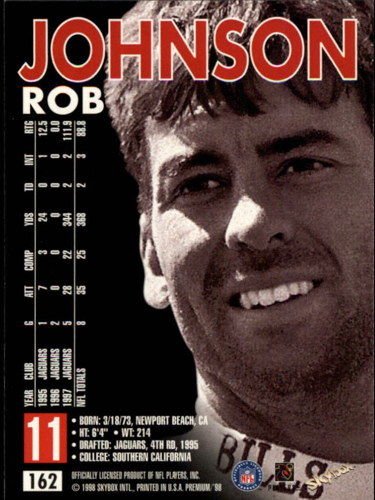 1998 SkyBox Premium Football Card Pick - Picture 323 of 426