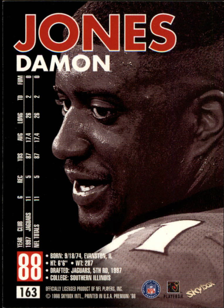 1998 SkyBox Premium Football Card Pick - Picture 325 of 426