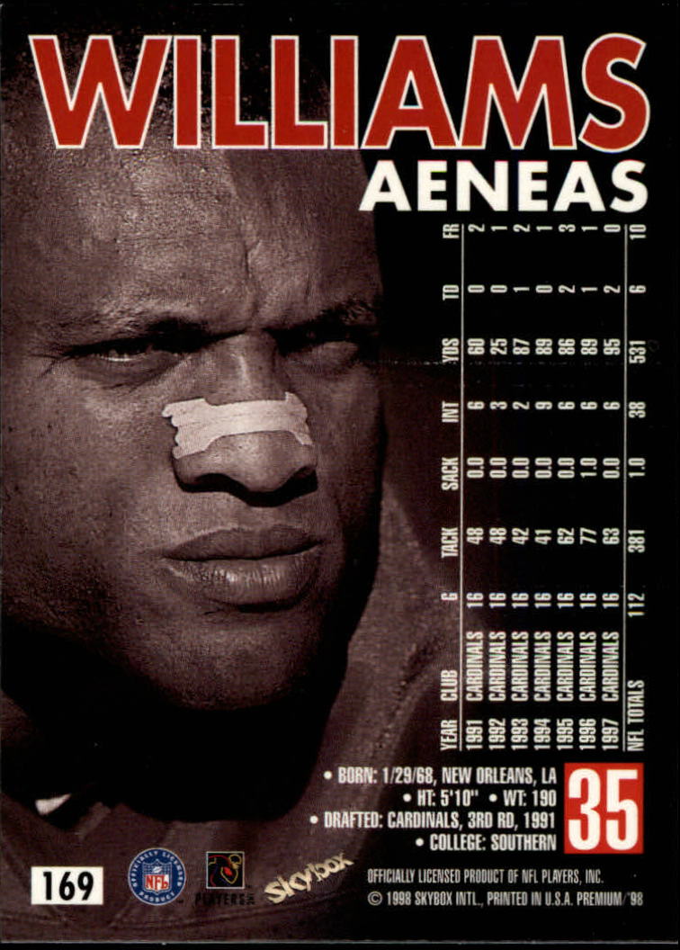 1998 SkyBox Premium Football Card Pick - Picture 337 of 426