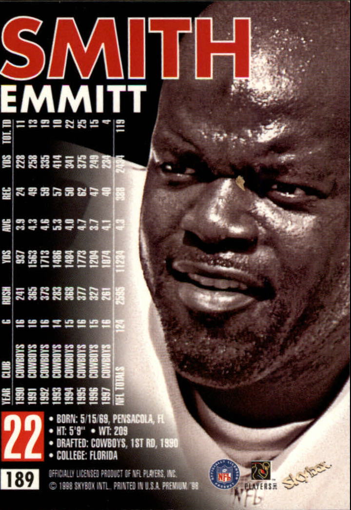 1998 SkyBox Premium Football Card Pick - Picture 377 of 426