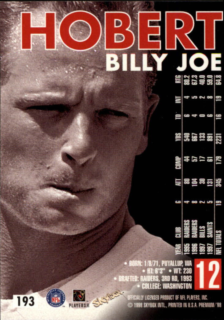 1998 SkyBox Premium Football Card Pick - Picture 385 of 426