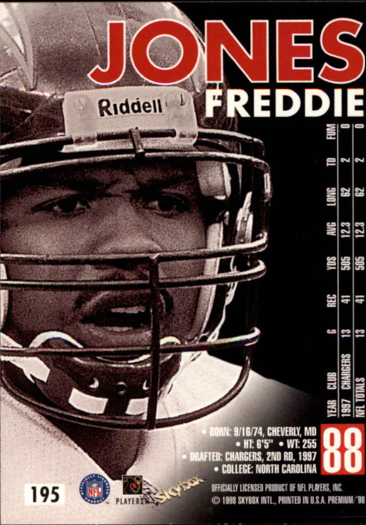 1998 SkyBox Premium Football Card Pick - Picture 389 of 426