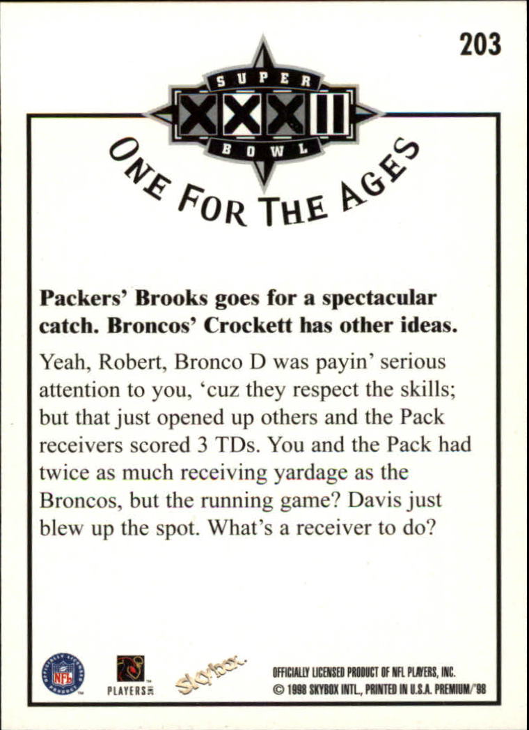 1998 SkyBox Premium Football Card Pick - Picture 403 of 426